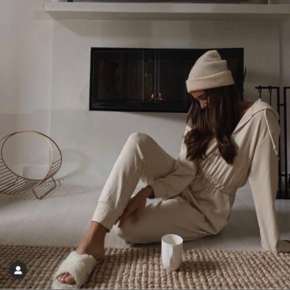 WeWoreWhat Leisure Hooded Jumpsuit